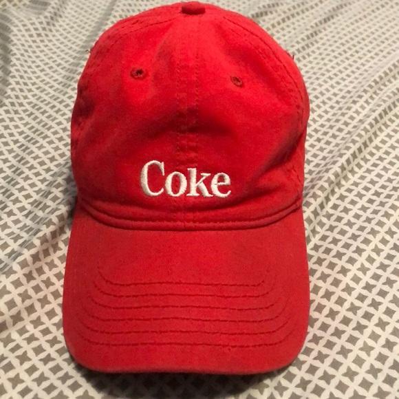 coke dad hat